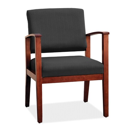 Officesource Chelsea Collection Designer Guest Chair 1600FCHBK